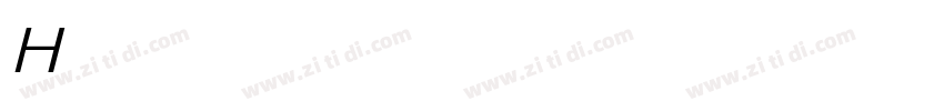 HelveticaExtObl Hea字体转换
